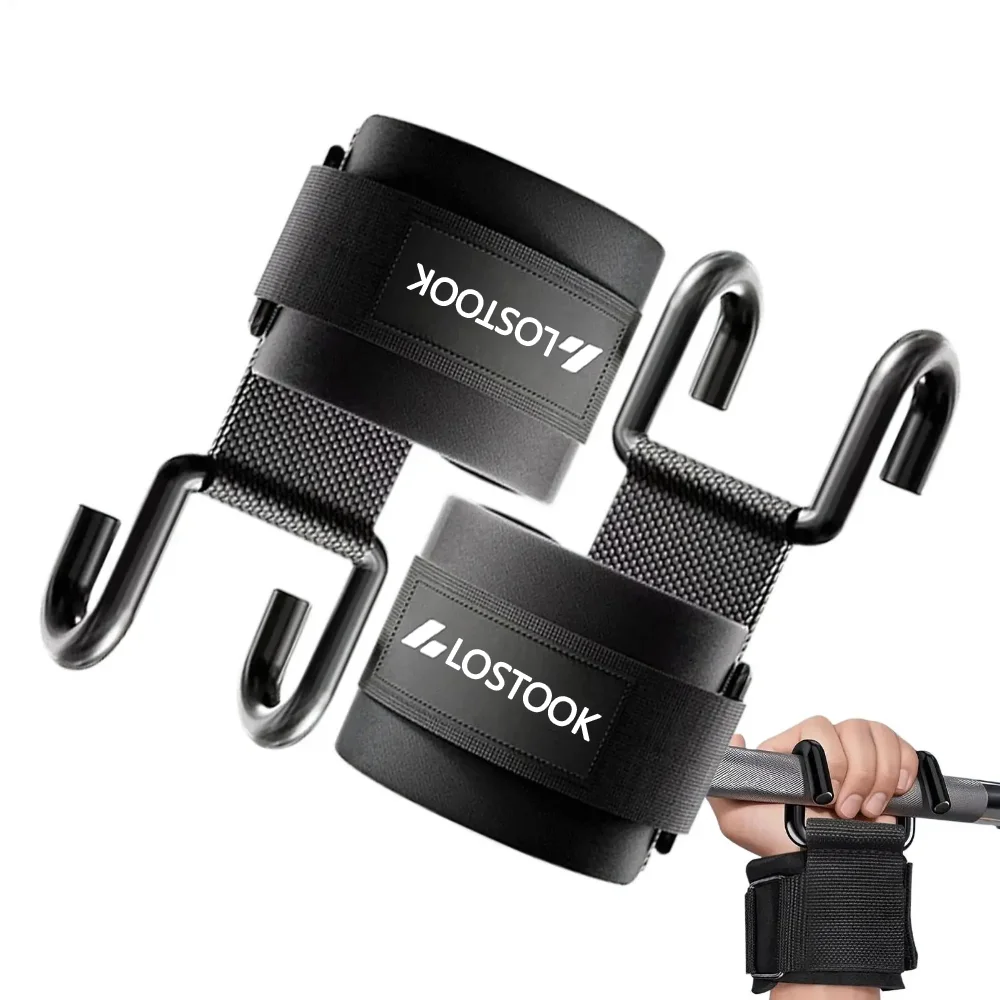 Wrist Wraps Weightlifting Support - 1/2 pezzi Gancio di Assistenza per