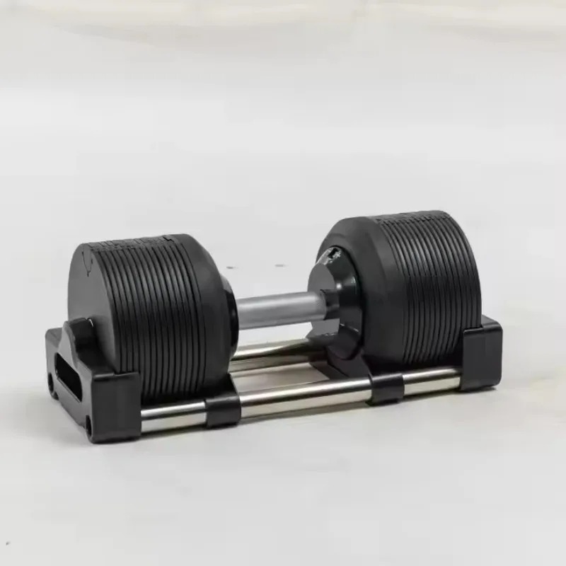 Adjustable Dumbbell Pair 40Kg - Manubri Regolabili Elettroplaccati da 1 kg,