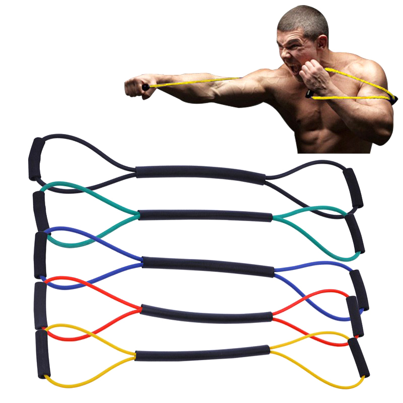 Resistance Bands Set With Handles - Nuova Fascia Elastica di Resistenza a