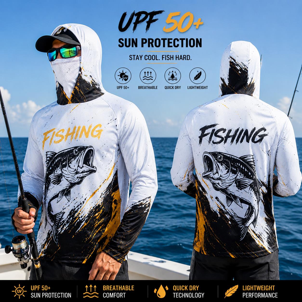 Maglia da Pesca Unisex a Manic - Fishing recensione e prezzo