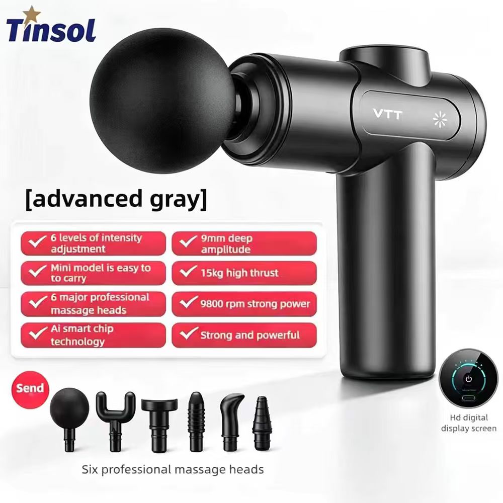 TINSOL Pistola Massaggiante El - Electric Massage Gun Deep Tissue recensione e prezzo