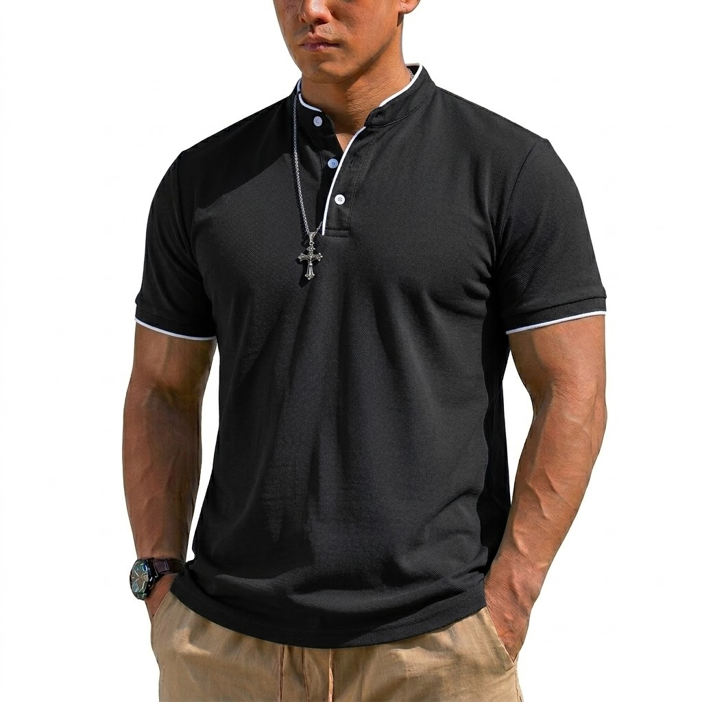 Maglietta Henley Estiva a Mani - Hiking recensione e prezzo
