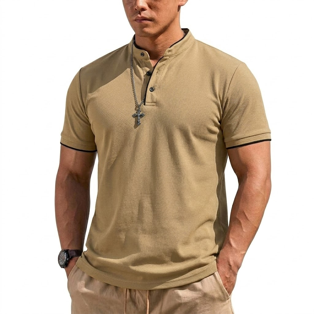 Maglietta Henley Estiva a Mani - Hiking recensione e prezzo