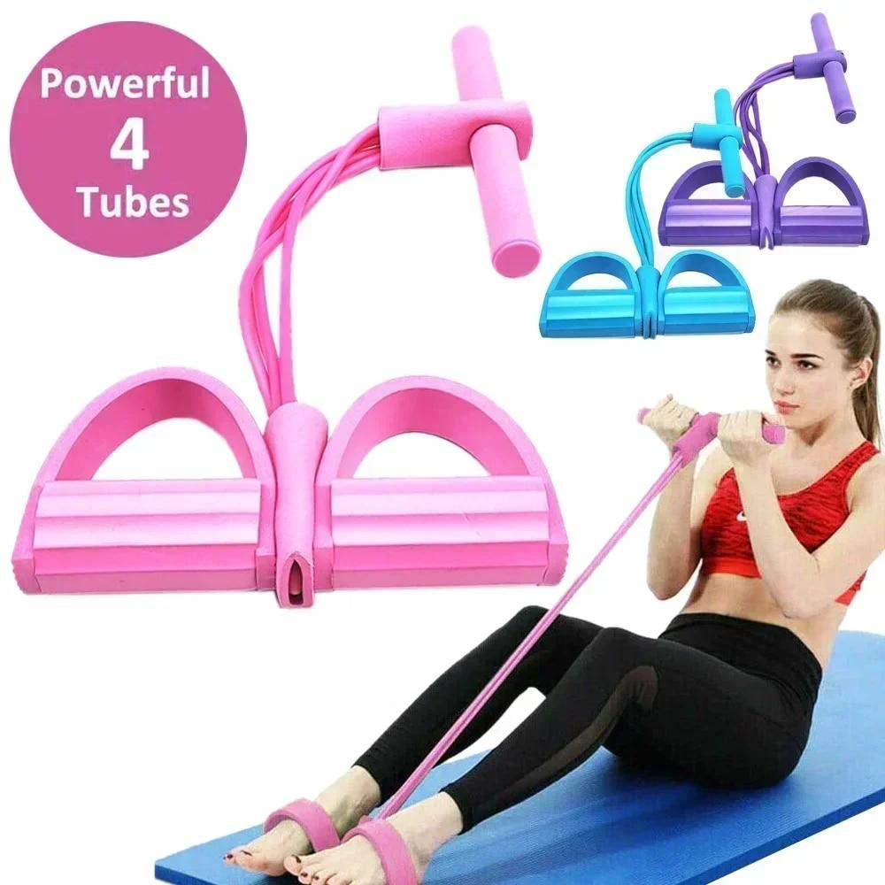 Fasce elastiche con fascia di  - Pilates Bar Kit With Resistance Bands recensione e prezzo